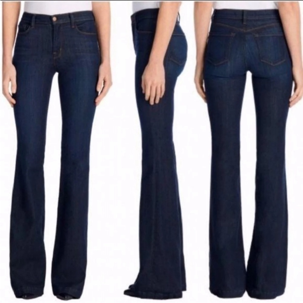 J Brand Moscow Wide Flare Jeans
